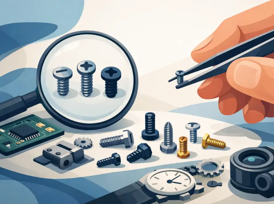 How to Choose Micro Screws for Small Parts