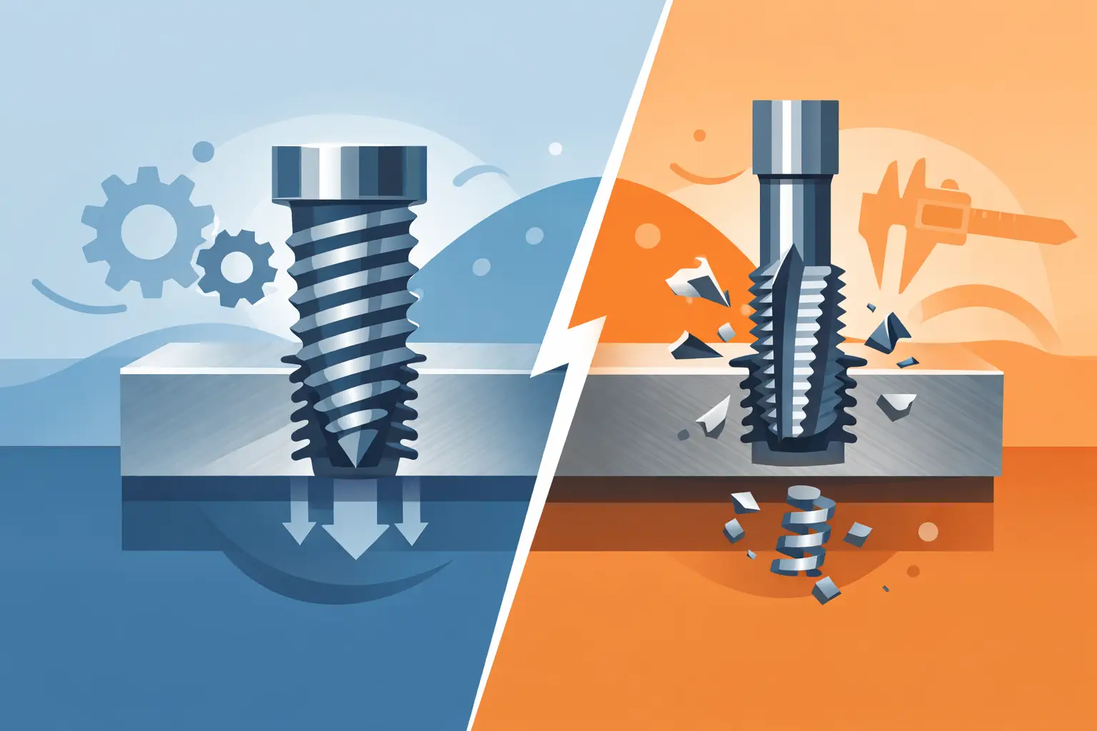 Thread Forming Gun Thread Forming vs Thread Cutting - Keba Fastenings