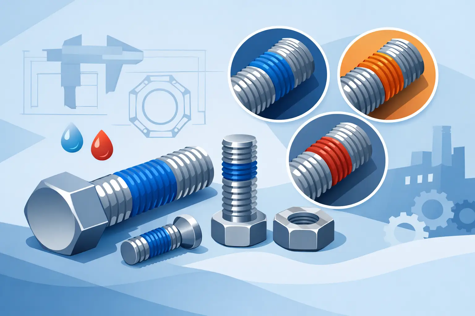 How to Specify Thread Locking Patches - Keba Fastenings