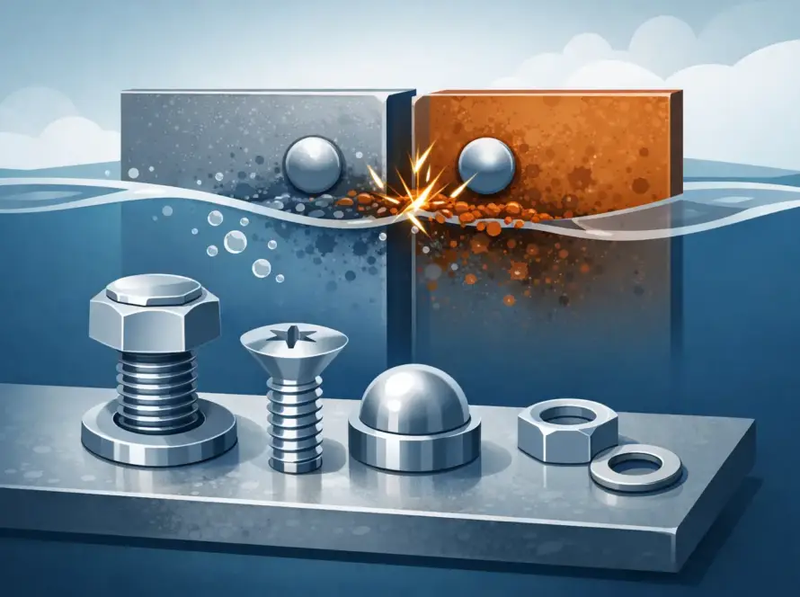 What Fasteners Prevent Galvanic Corrosion?