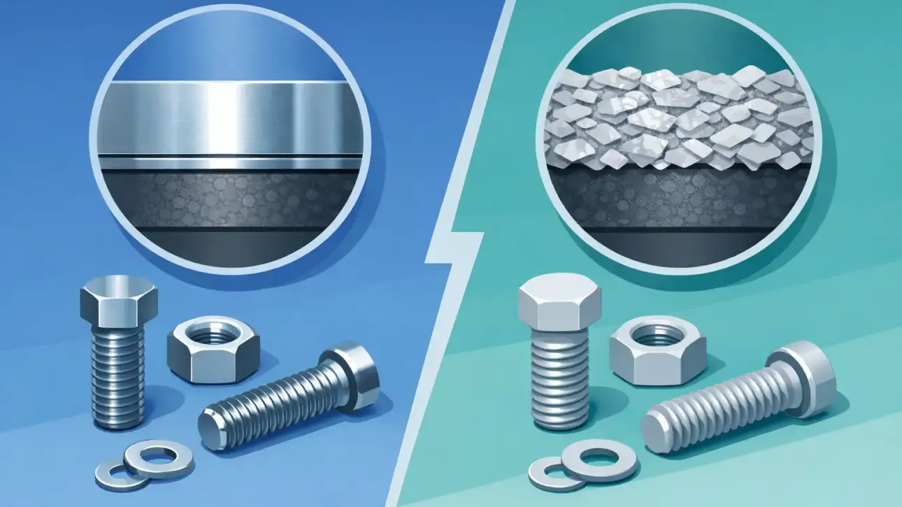 Zinc Nickel vs Zinc Flake for Fasteners
